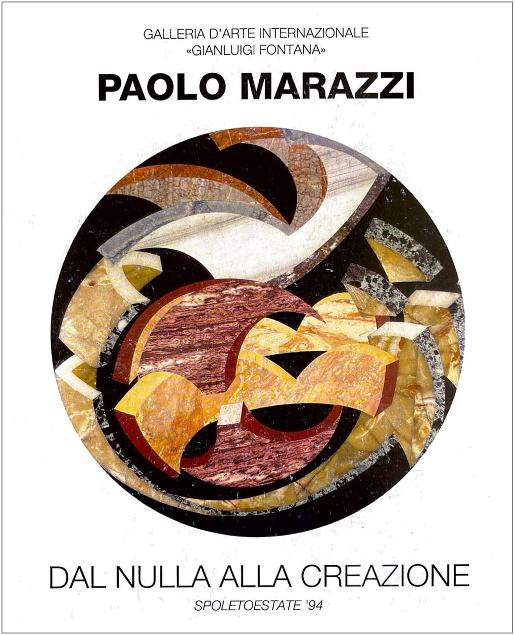 Dal nulla alla creazione (spoleoestate 94)